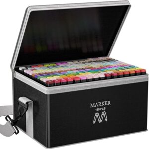 180 ühikuline alkoholi baasil markerite komplekt