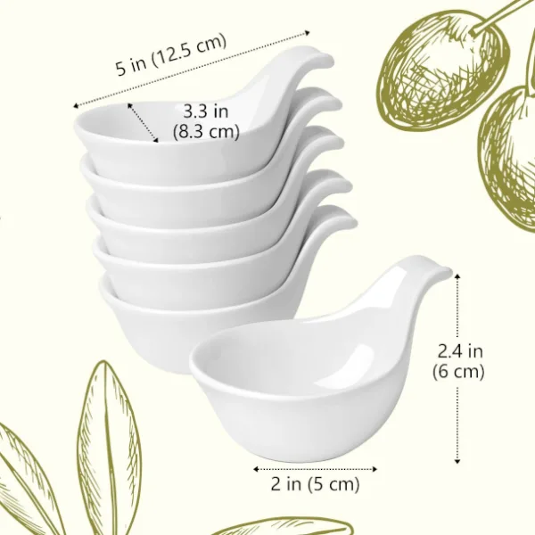 Keraamiliste dipikauside komplekt - 6tk - Image 3