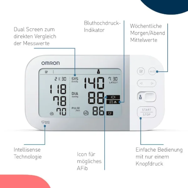 OMRON X7 Smart vererõhuaparaat - Image 3