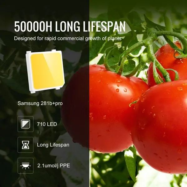 Toode: LED kasvulamp | Fotol toode - täisspekter hämardatav 300W LED kasvulamp Samsung 281b+pro dioodidega | Kiire