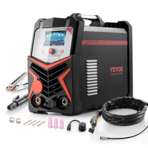 TIG-keevitusseade 200A peavaade LED-ekraani ja tarvikutega