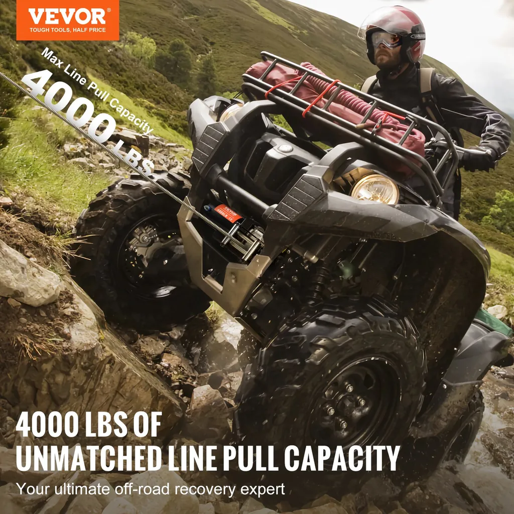 ATV vints 1814kg puldiga – lähivaade
