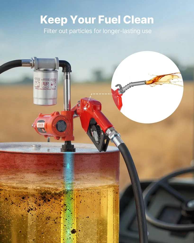 Kütusepump 12V 40l/min – kasutamine