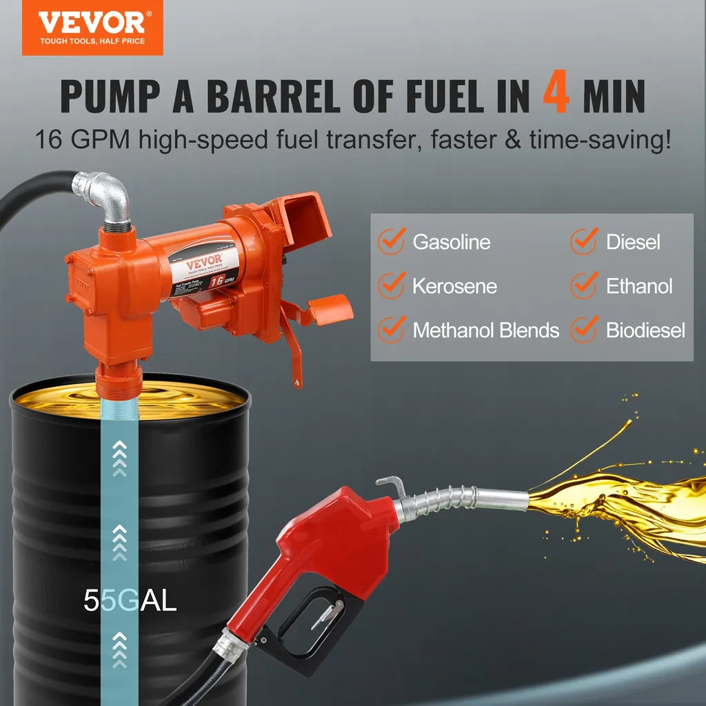 Kütusepump 12V 4m – lähivaade
