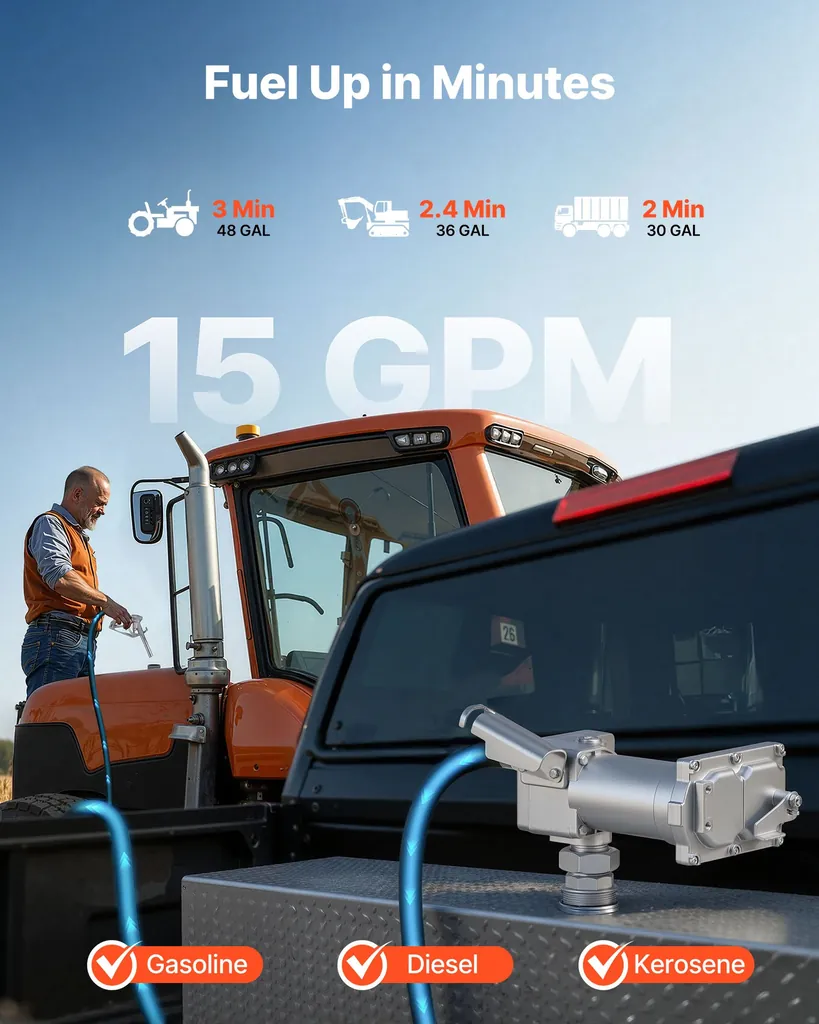 Kütusepump 12V plahvatuskindel – lähivaade