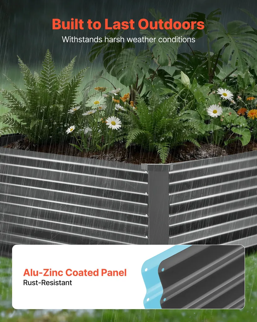 Peenrakast 2030x1020x460mm tsingitud – mõõdud