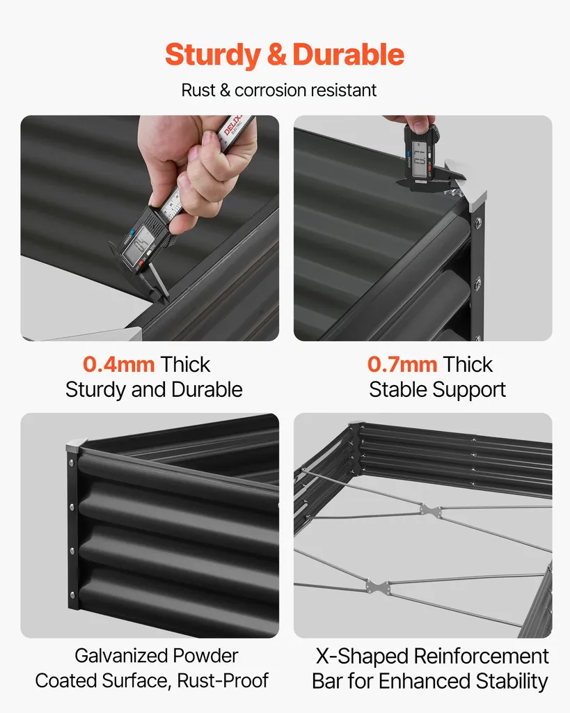 Peenrakast 2400x1200x290mm hall – detailid