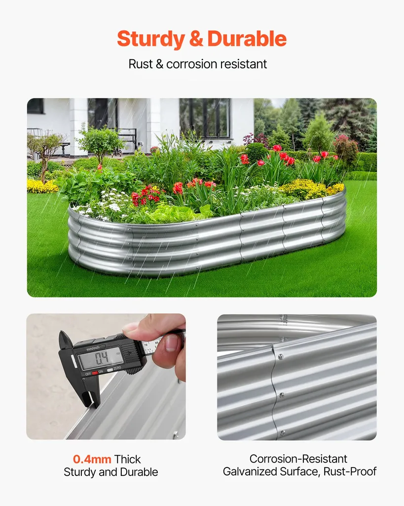 Peenrakast tsingitud 1800x900x290mm – detailid