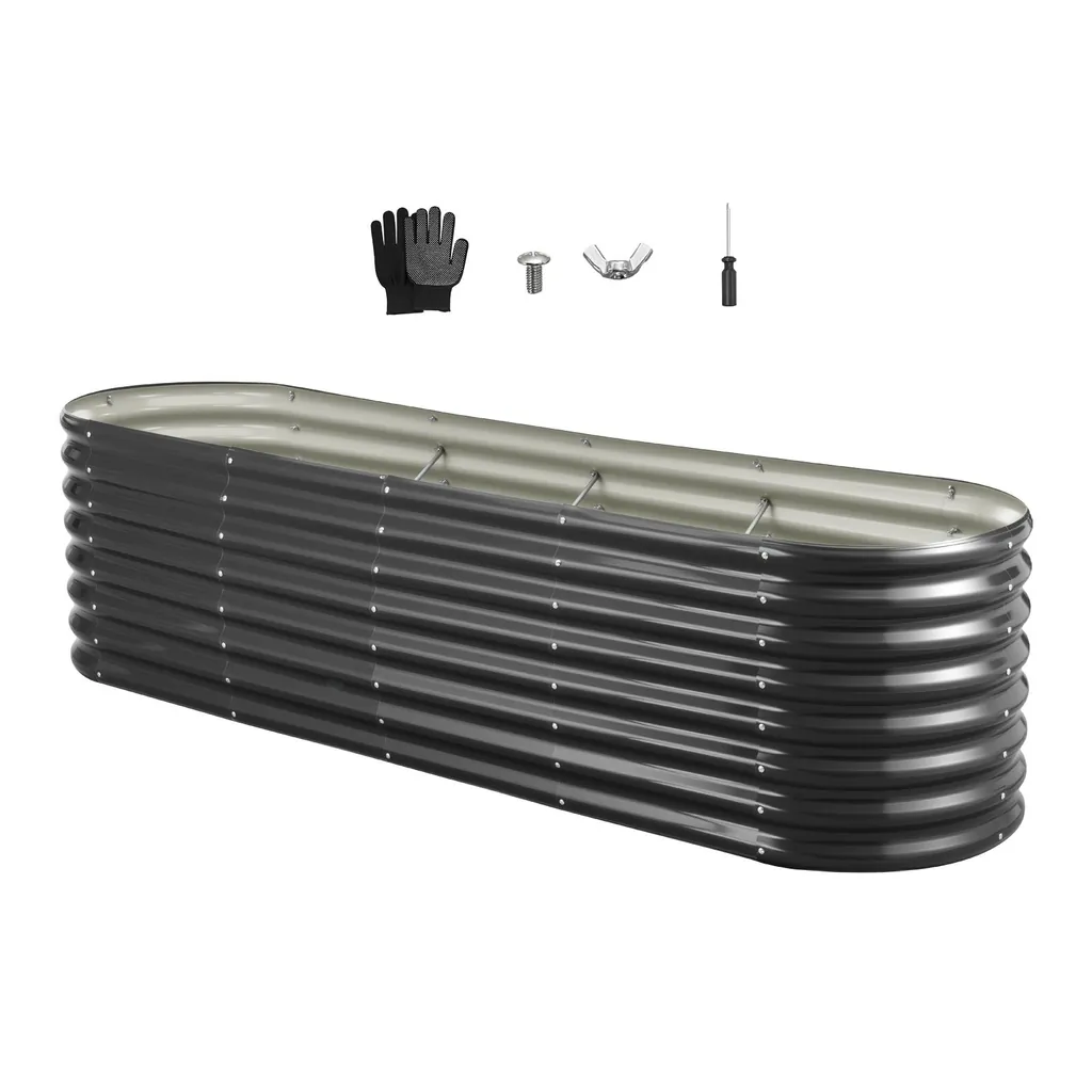 Peenrakast tsingitud 2400x600x600mm – tootepilt