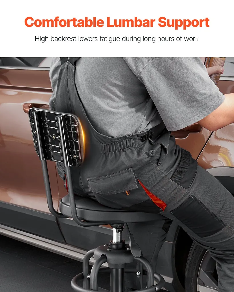 Töökoja tool 136kg polsterdatud – detailid