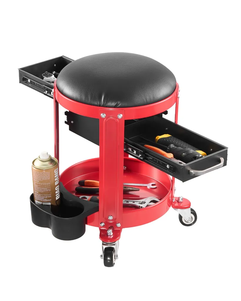 Töökoja tool 136kg ratastega – tootepilt